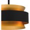 Quoizel Hagley 3-Light Earth Black Semi-Flush Mount QSF5570EK - alternate 4